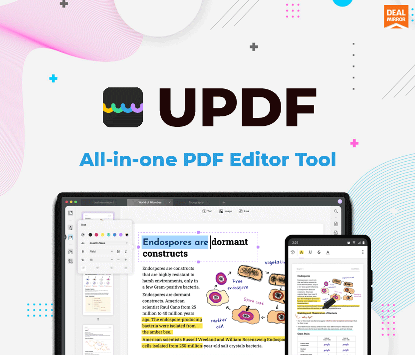 Updf - Pdf Editor Lifetime Deal