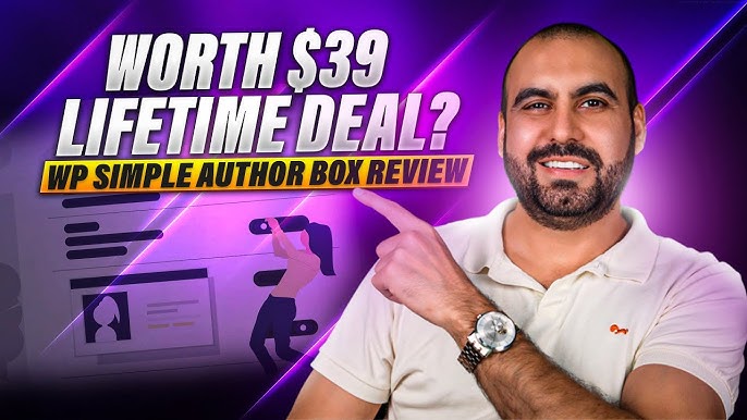 Wp Simple Author Box Lifetime Deal Review